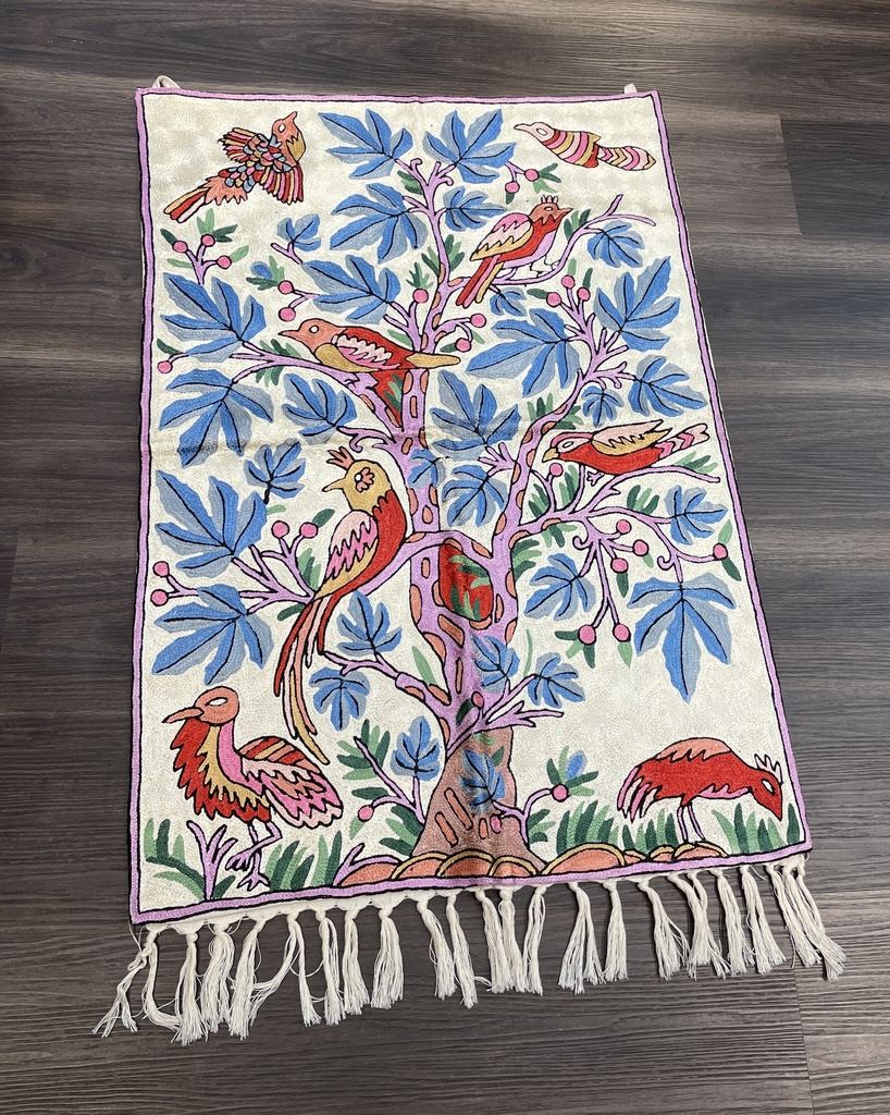 T.O.L.Kashmiri Tapestry-Pink/Blue