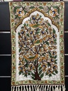 Tree of Life Kashmiri Tapestry-Green
