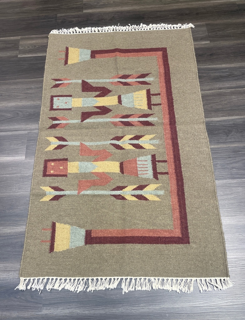 Handwoven Dhurrie (5x3ft)