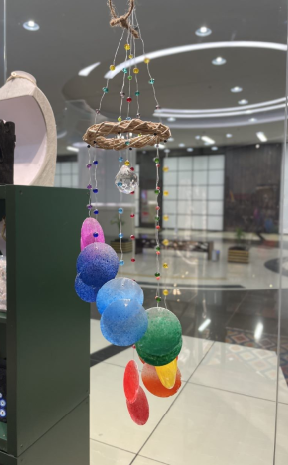 Hand Painted Oyster Shell Wind Chimes (copy)