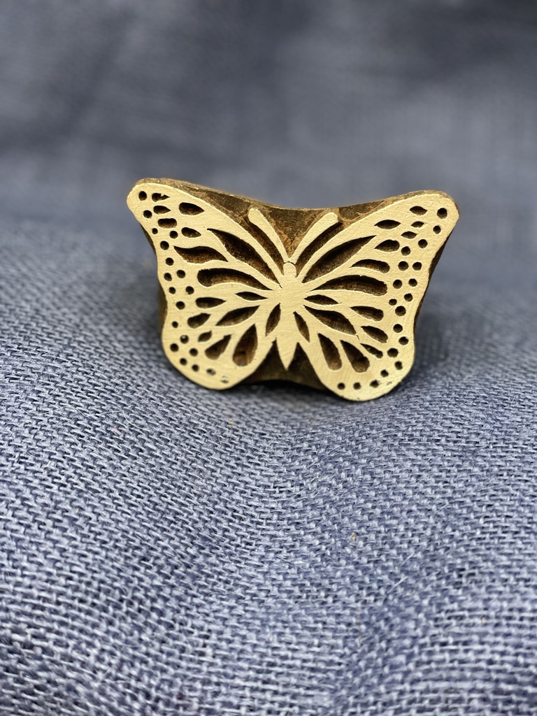 Block Print Stamp-Butterfly
