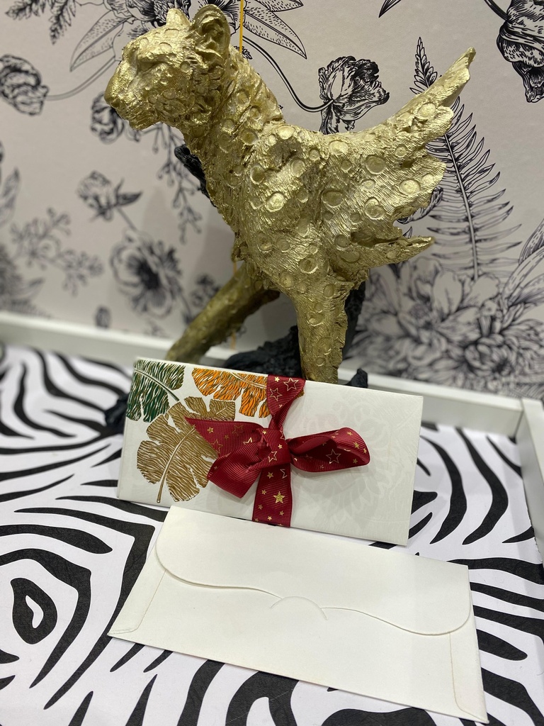 Monstera Leaf Print Shagun Envelopes Bndle/3