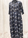 Hand block Print Tunic Dress-Green M (copy)