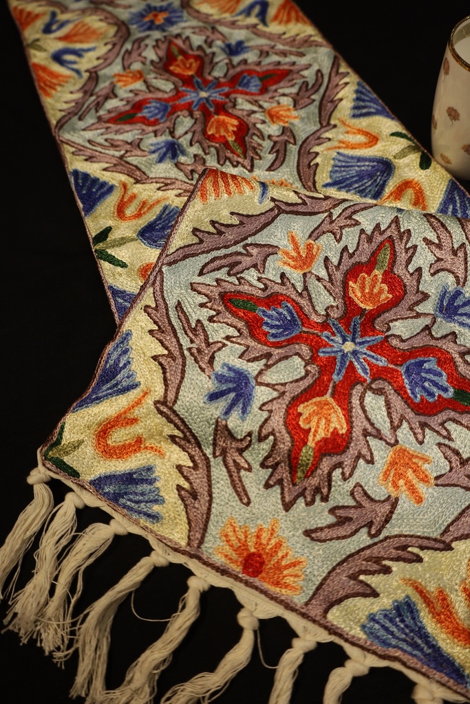 Kashmiri Runner Embroidery(30x182cm) (copy)
