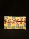 Organic Fabric Purse-Blue