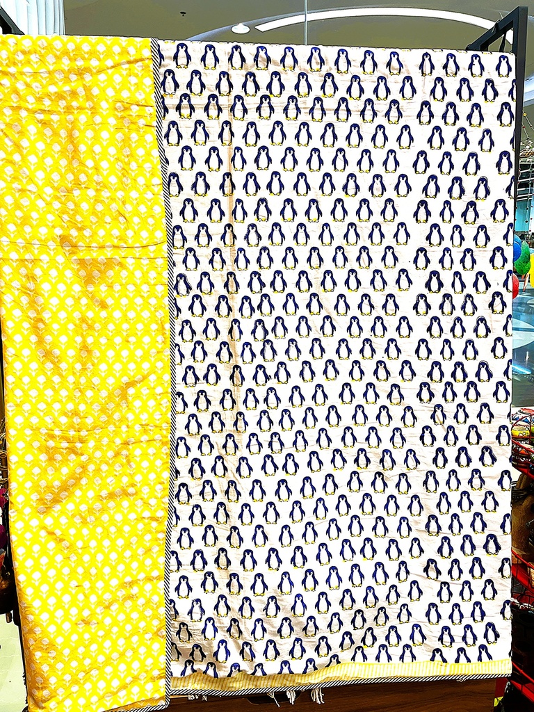Cotton Handblock Printed Summer Blanket