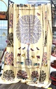 TreeofLife Acrylic Bedspread-Golden