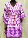 Handblocked Printed Kaftan-Short (copy)