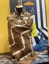 Fine Wool Kutchi Shawl-Brown
