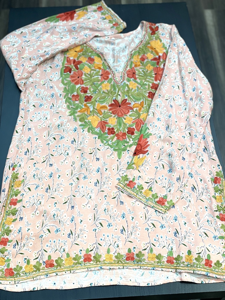 Printed Kurti Short/Long Sleeve Size XL