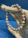 Dalmatian Jasper Beads Bracelet