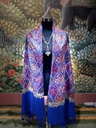 Red w/Golden Prints Kashmiri Shawl (copy)