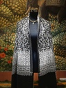 Full Floral Emb.Kashmiri Shawl-Black
