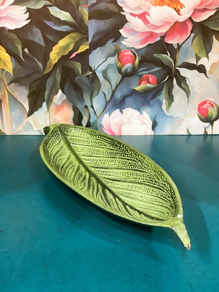 Leaf Incense Burner- Light Green