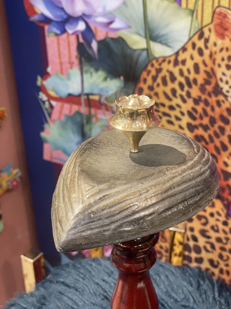 Leaf Incense Stick Burner-Plain/Gray