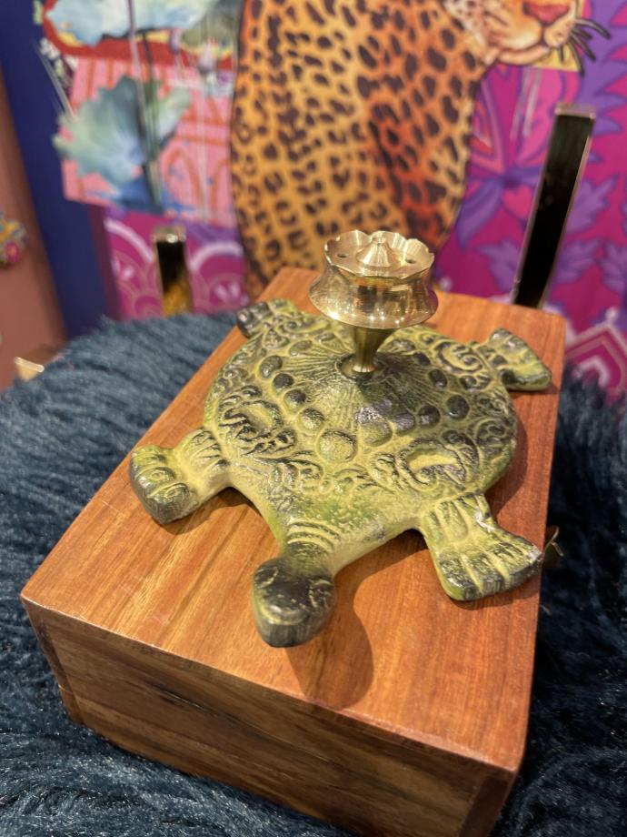 Turtle Incense Stick Burner-Gray (copy)