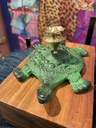 Turtle Incense Stick Burner-Dark Green