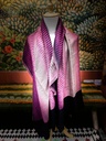 Reversible Mixed Color Kashmiri Shawl-Pink