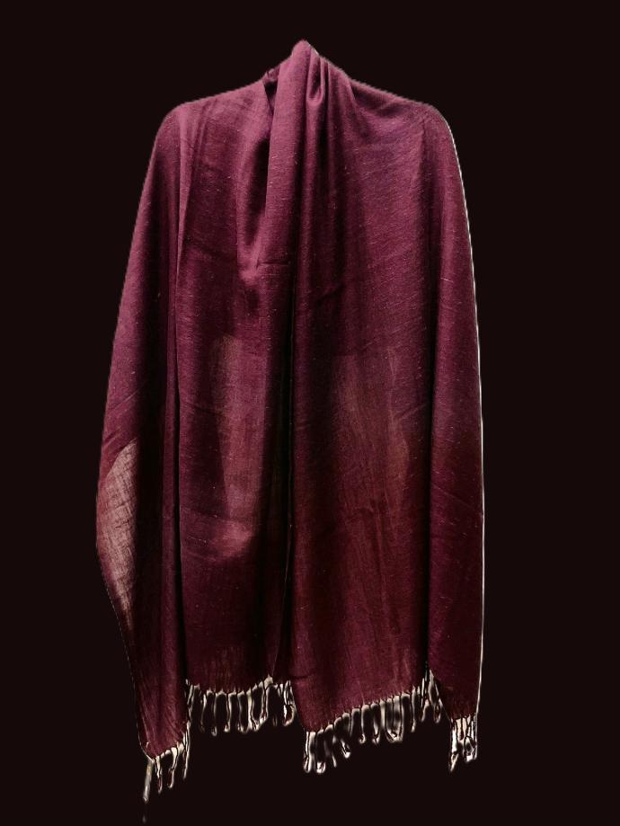 Maroon Plain Kashmiri Shawl (copy)