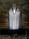 Reversible Mixed Color Kashmiri Shawl-Gray