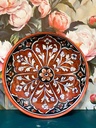 Hand Painted Plates Wall Decor-Red/S