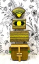 Handcrafted/Painted Wooden Tribal Wall Decor
