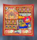 Royal Heritage Embroidery Cushion Cover