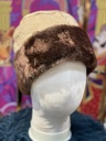 Winter Fur Hat-Leather/Brown