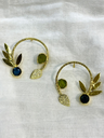 Tri-colored Stones Athena Earrings (copy)