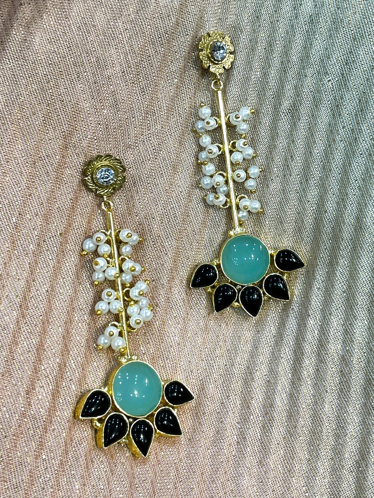 Turquoise with Lion Head Earrings (copy)
