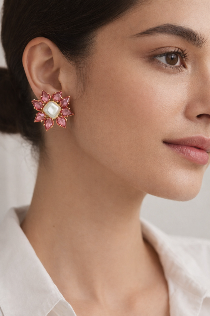 Heart Shaped Handcrafted Earrings (copy)
