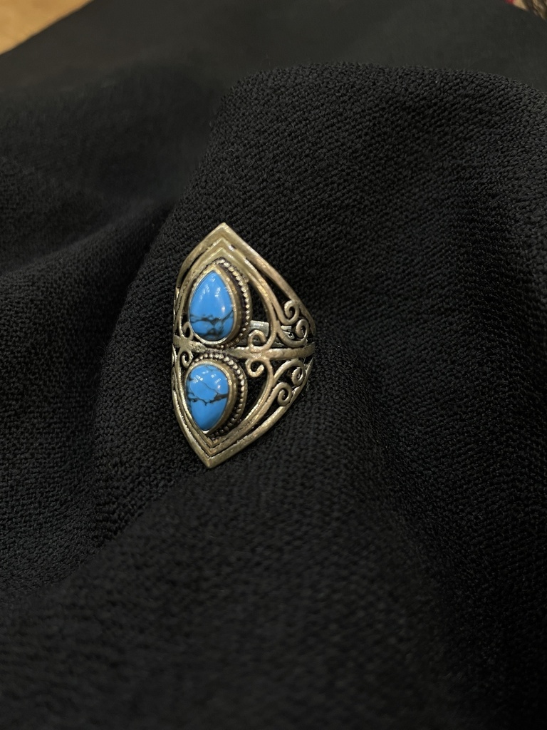 Aqeeq Stone Silver Ring (copy)