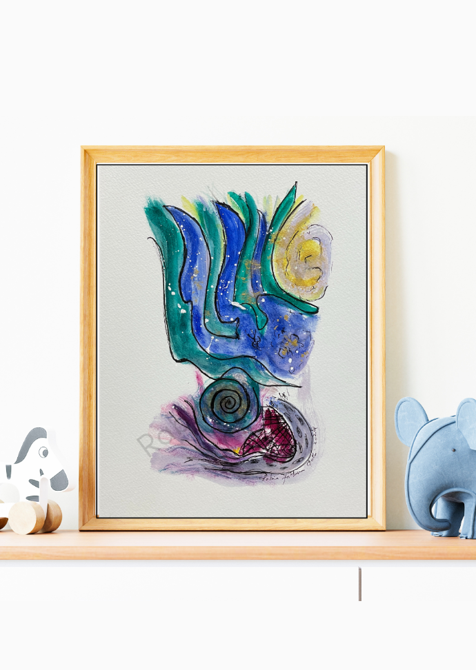 Beneath the Surface (Unframed)