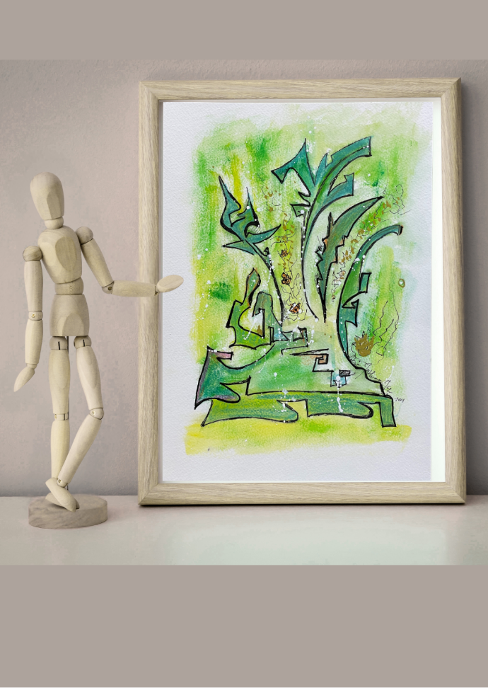 Ikebana (Unframed)