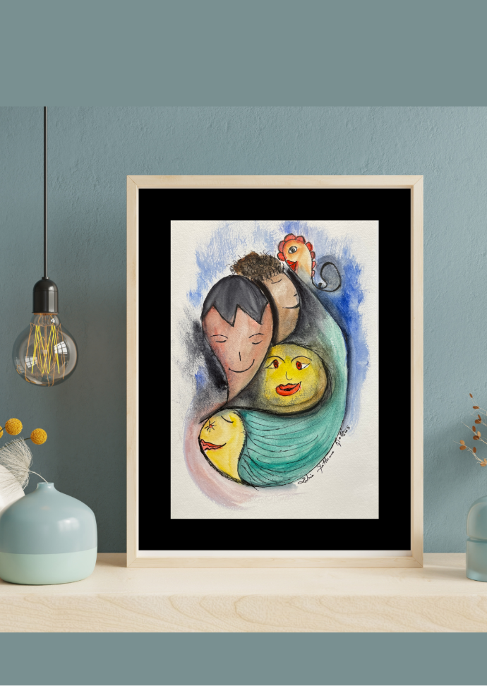 Embracing Flaws (Unframed)