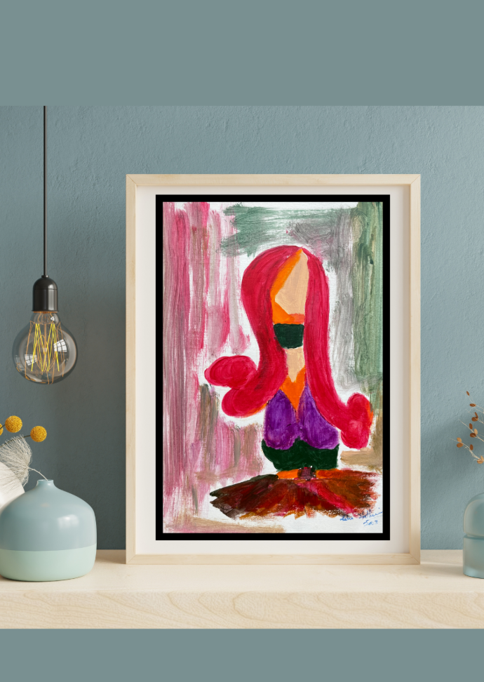 Plaster of Paris  (Unframed)