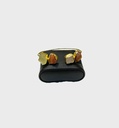 Carnelian&Citrine Wrist Cuff Bangle
