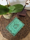 Saqr Handcarved Box by Studio Inaara-Green