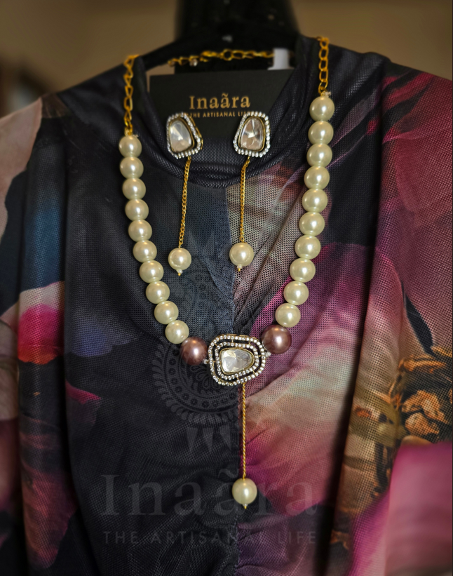 Sapphire Blue Kundan Choker Set (copy)