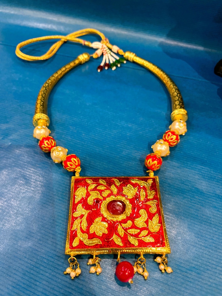 Emerald Green Polki Choker Set (copy)