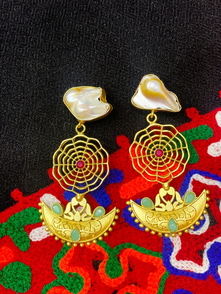 Baroque Pearl Earrings