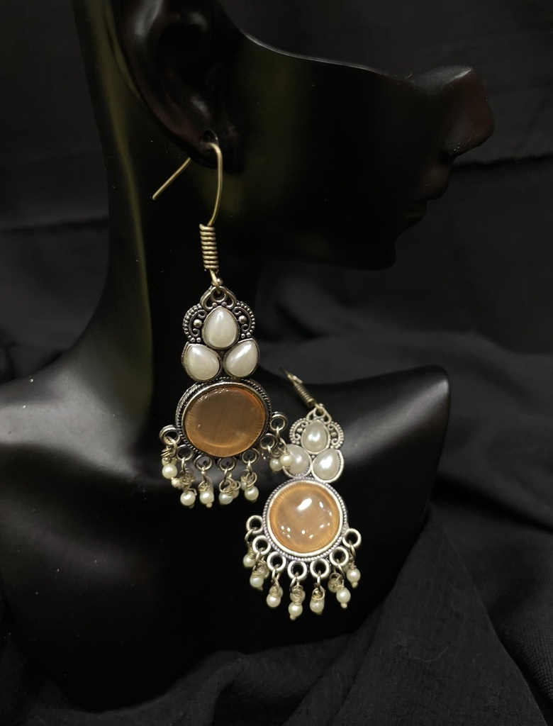 Yellow Onyx Earrings