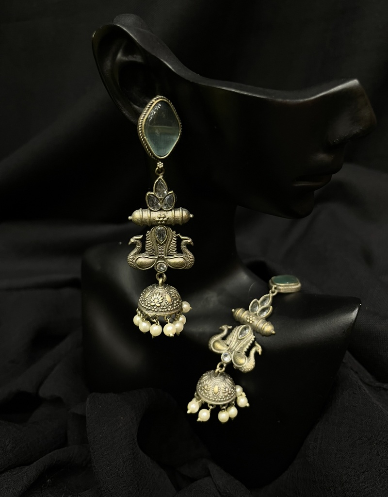 Jhumka w/ Pearl Chandni Earrings (copy)