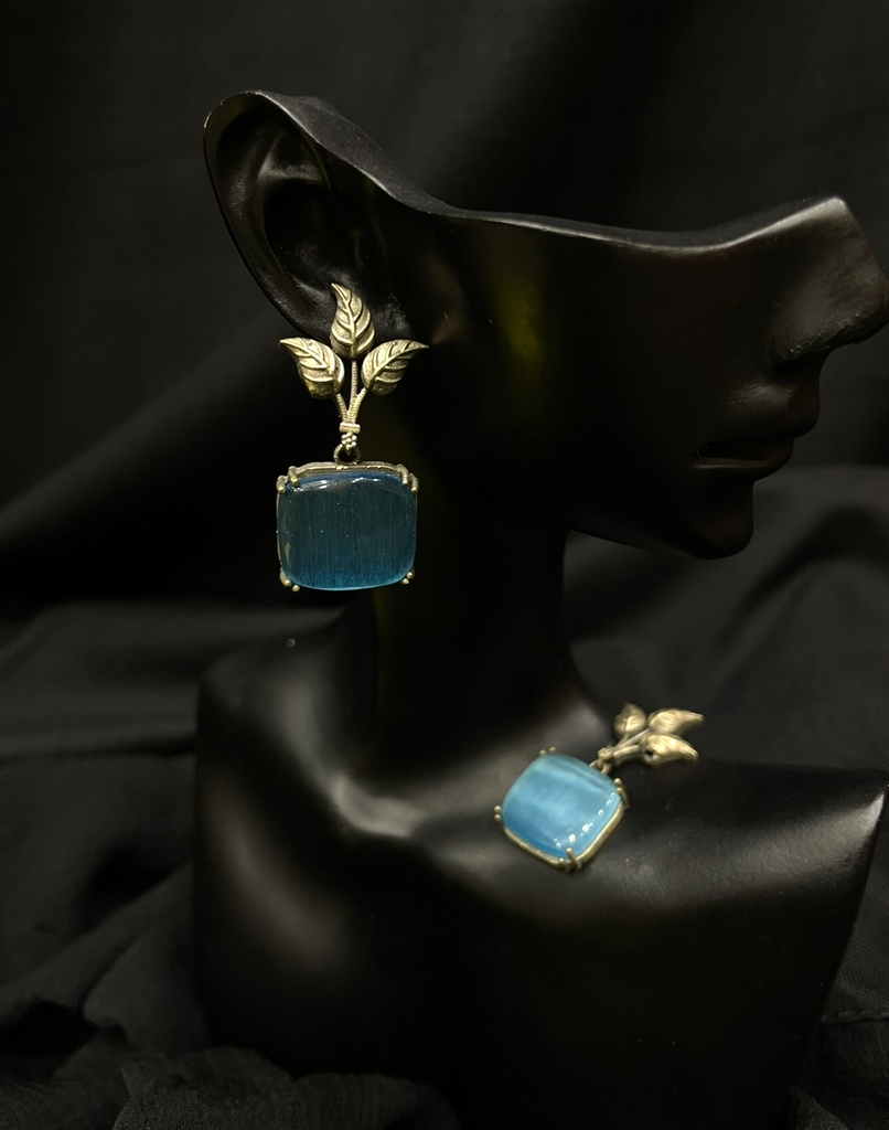 Owl Motif Oxidized Earrings (copy)