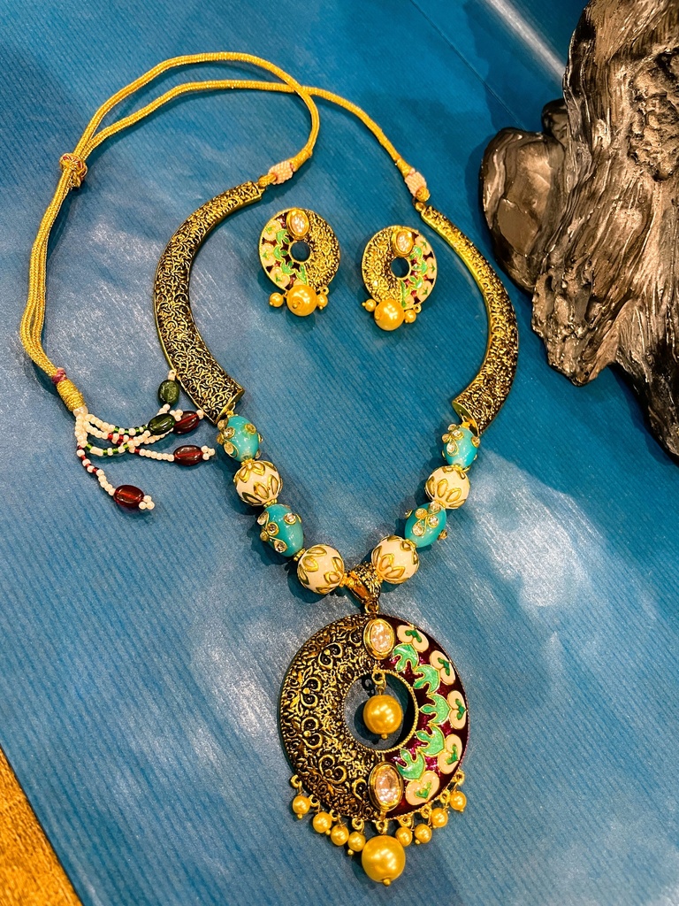Meenakari Choker Necklace (copy)