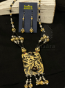 Tribal Style Beaded Necklace with Metal Charms (copy)
