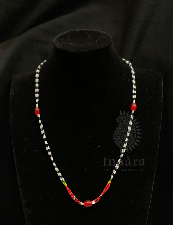 Handcrafted Minimalist Beaded Necklace