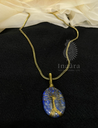 Tree of Life Lapiz Lazuli Necklace