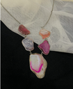 Pink Agate Necklace