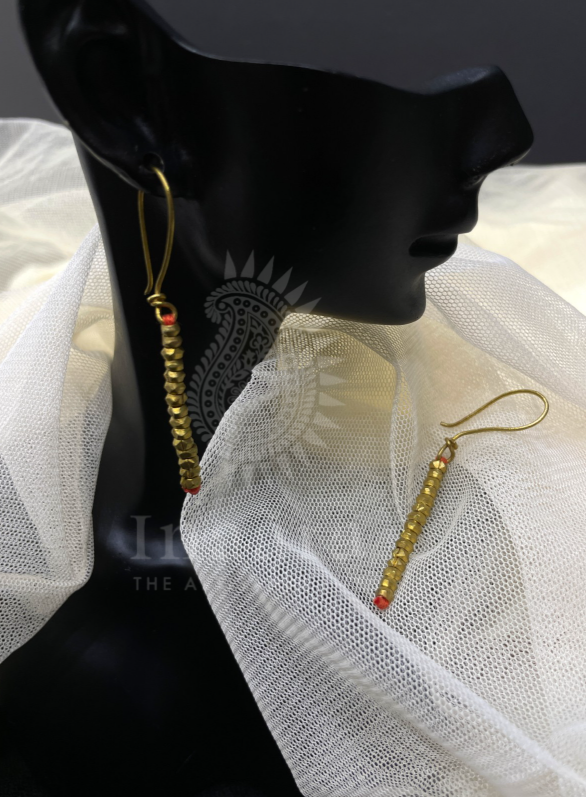 Multi-Tiered Brass Statement Earrings (copy)